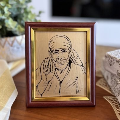 Sai Baba Frame for Tabletop and Wall