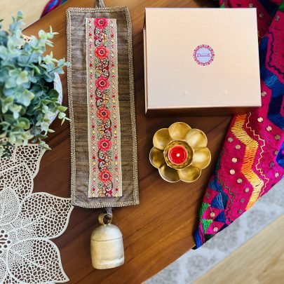 Festive Bell and Diya Gift Set (D4)