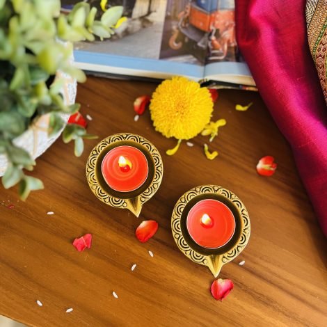 Brass Diya Lamp - Image 6