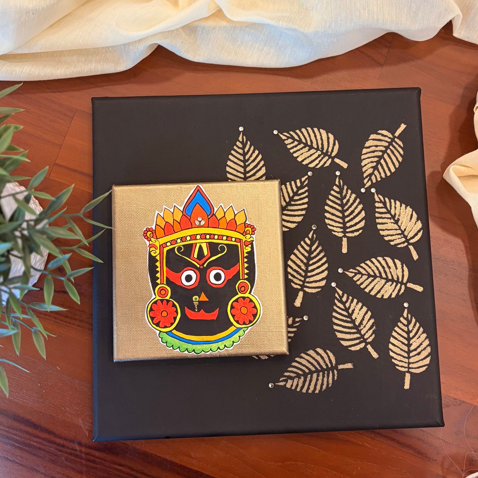 Canvas Wall Art (Lord Jagannath)