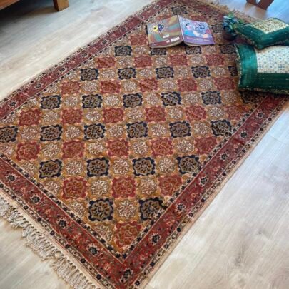 Kalamkari Dhurrie (4x6 feet - Design B)
