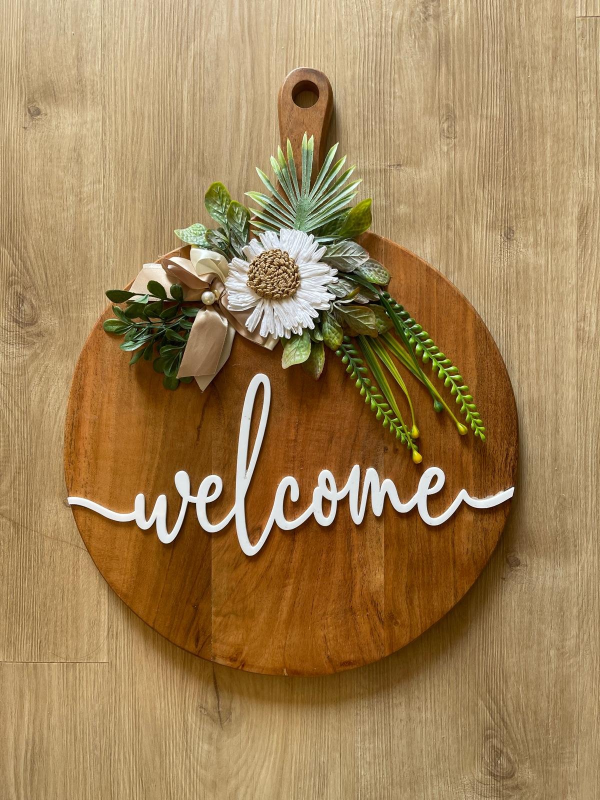 Floral Welcome Board - Image 2