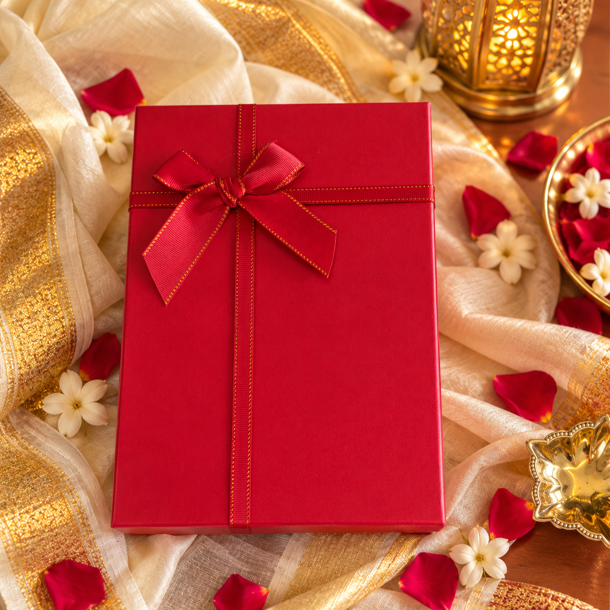 Festive Glow Gift Set (FR Maroon) - Image 5