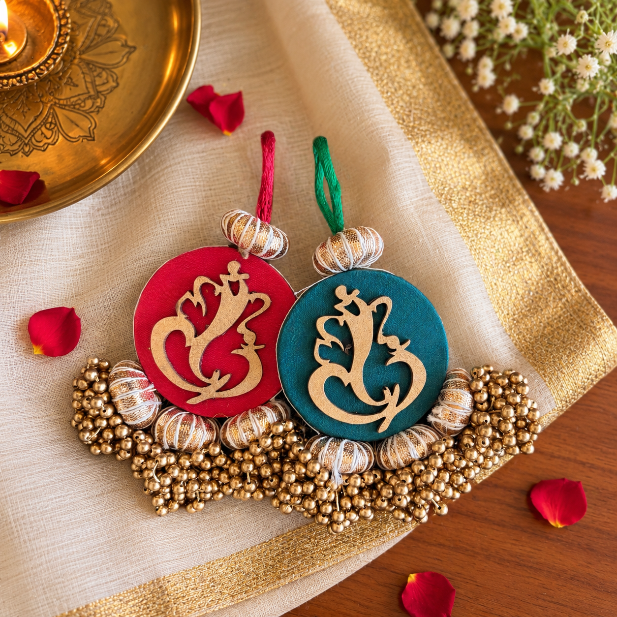 Golden Blessings Gift Set (Green Red) - Image 4