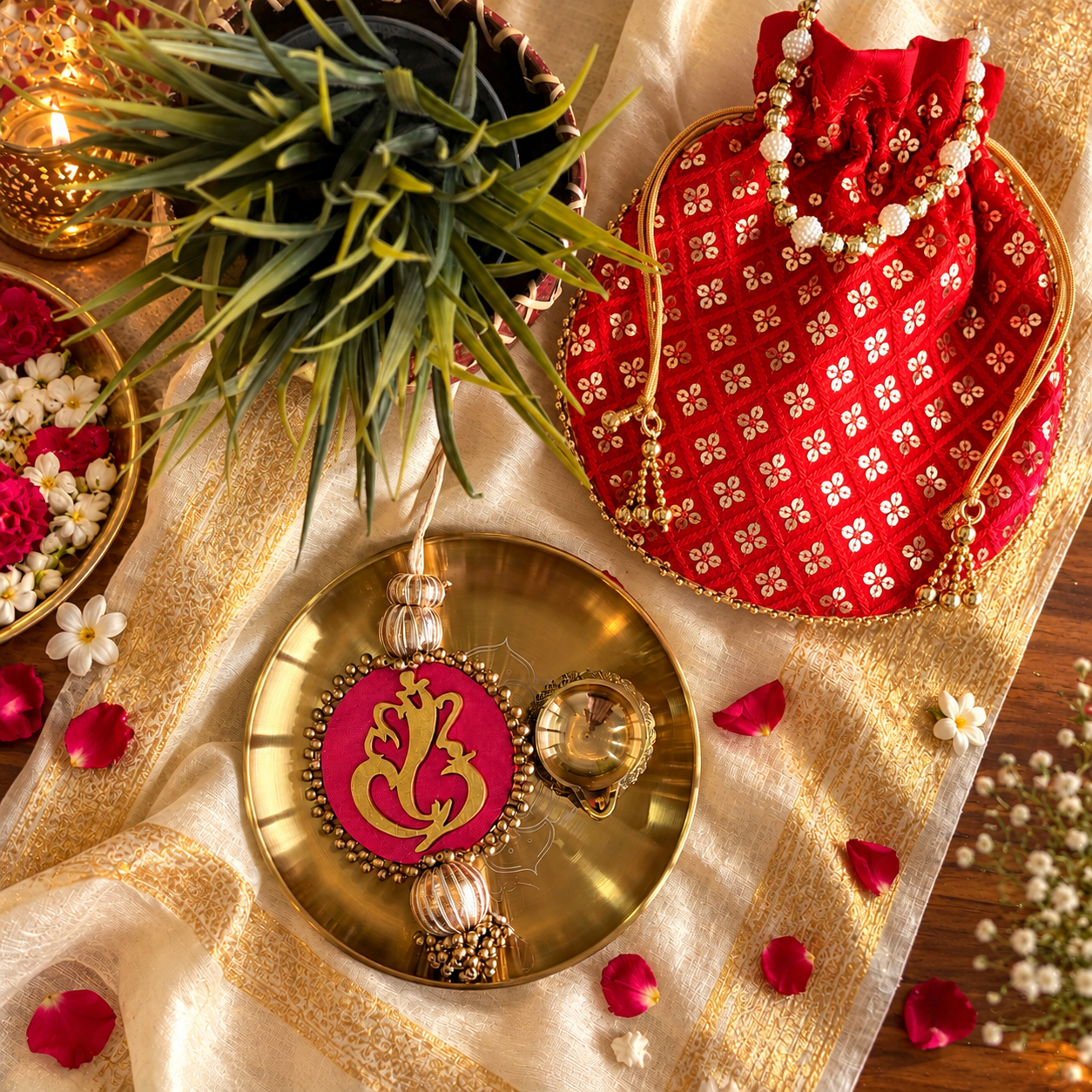 Golden Aura Gift Set (Red) - Image 2