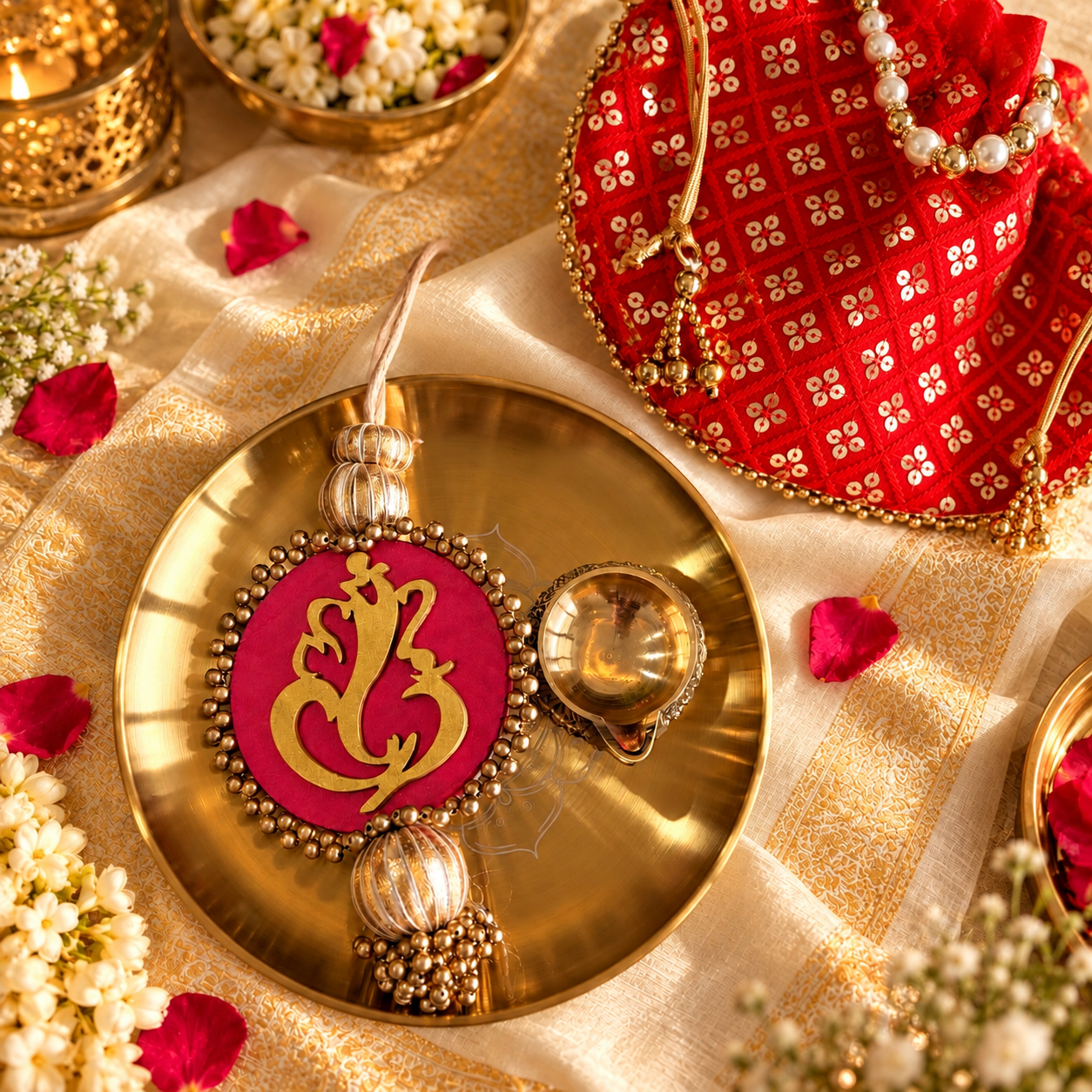 Golden Aura Gift Set (Red)