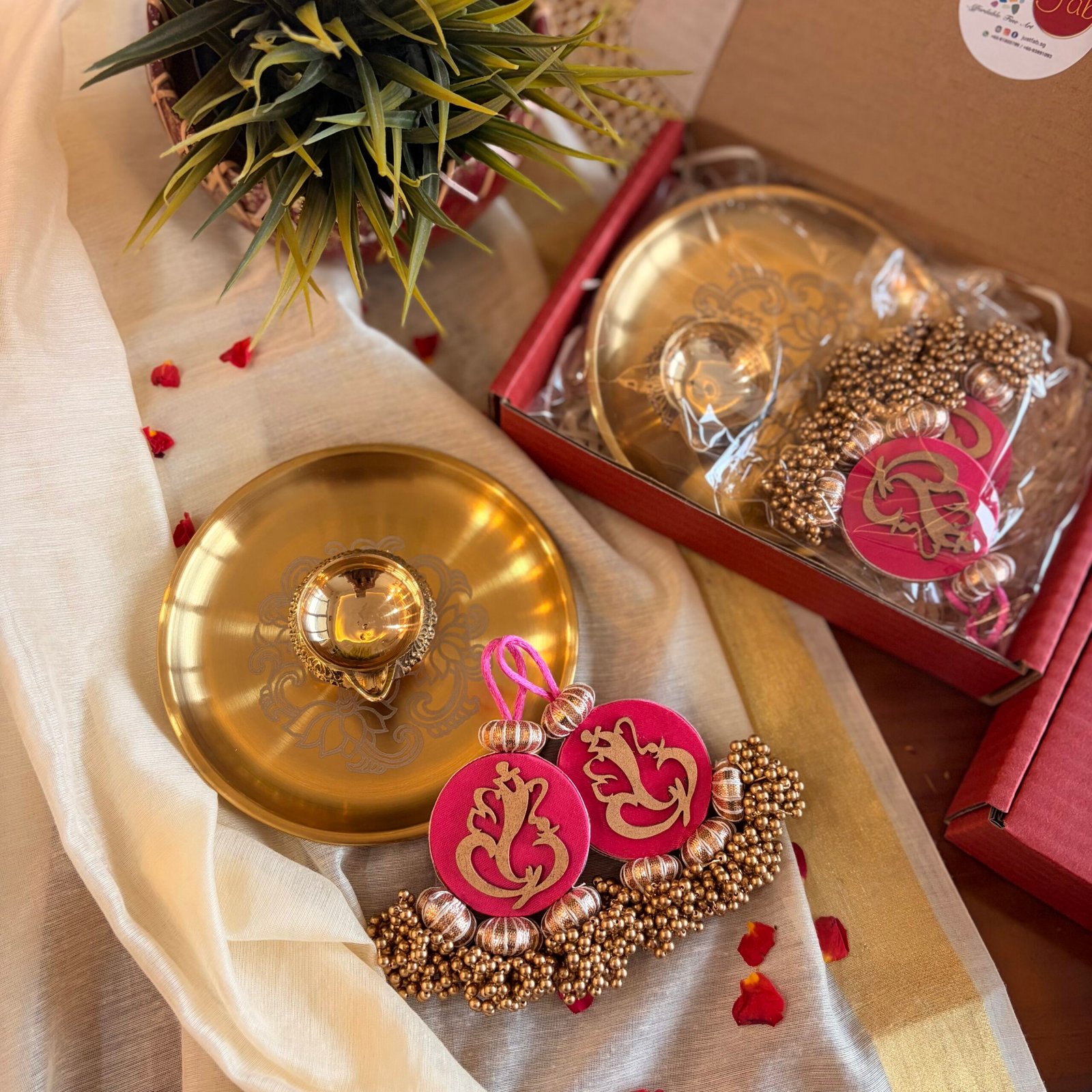 Golden Blessings Gift Set (Pink)